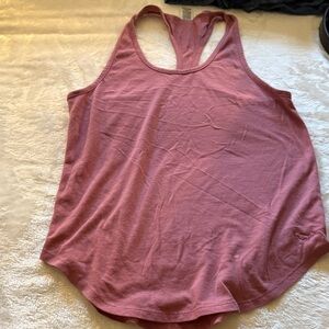 Pink Women's Pink Racerback Tank Top with Matching Leggings